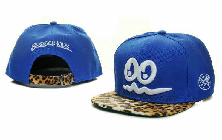 Booger Kids Blue Snapbacks Hat GF 1